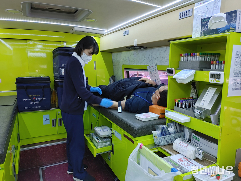 단체헌혈 (대구시 보건의료정책관 제공)